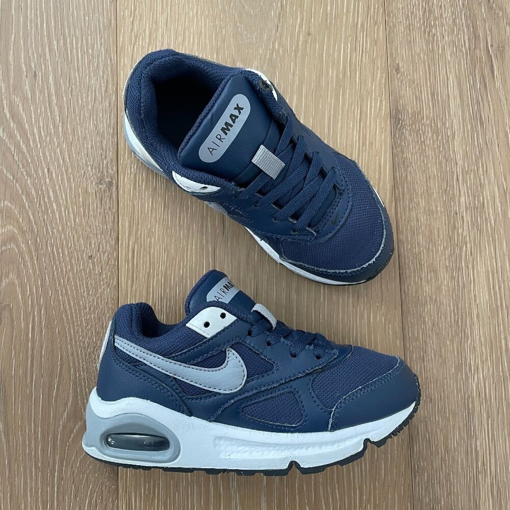 Nike Shoes Toddler 10.5 C Navy Blue White Air Max IVO 579996-400 Kids Sneakers